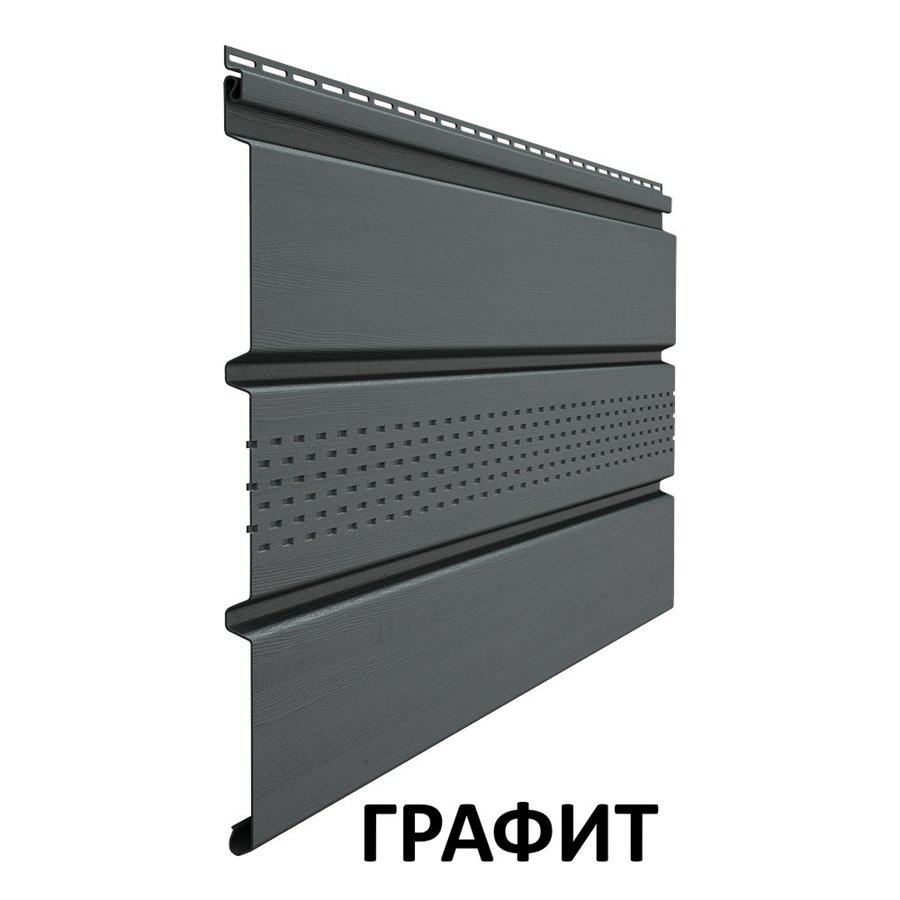 Софит Docke Standard с центральной перфорацией Графит