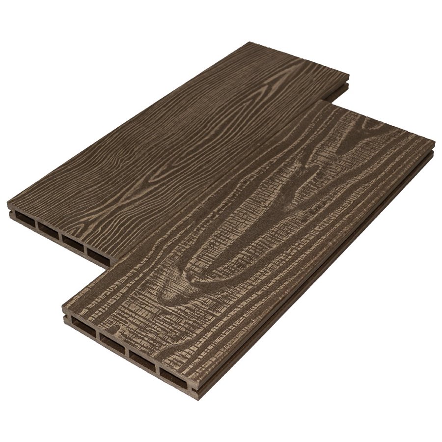 Террасная доска из ДПК Altay Decking Венге 4000х150х24 мм