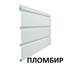 Софит Docke Premium с центральной перфорацией Пломбир