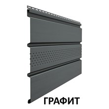 Софит Docke Premium с центральной перфорацией Графит