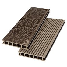Террасная доска из ДПК Savewood Ornus Тангенциальный распил Темно-коричневый 3 м, 4 м, 6 м